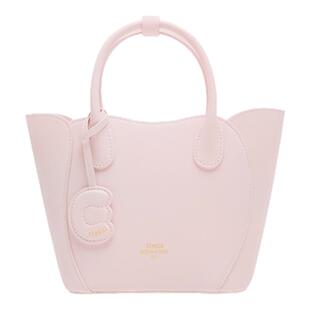 TENNCO原创【小花瓣包】小众高级感真皮水桶包女手提单肩斜挎女包