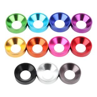 固万基多彩色高品质铝合金属垫片沉头平头螺丝垫圈圆形平垫M2-M8