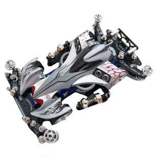 田宫四驱车田宫四驱兄弟魔鬼司令19438比赛专用 活动弹簧龙头凤尾