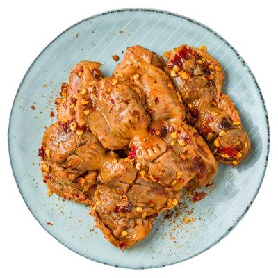 二中鸡脚香辣鸡胗零食配菜