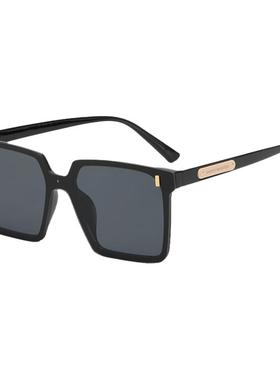 大框太阳镜男气质方形女大脸显脸小街拍墨镜潮ins网红风太阳眼镜