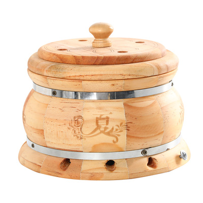 随身艾灸盒随身灸木制艾灸家用