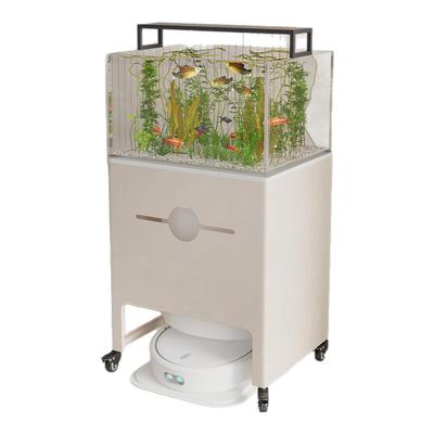 岩板扫地机器人基站上方置物架子