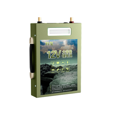 锂电池12v大容量大功率80ah100安伏户外电瓶三元超轻铝磷酸铁锂电
