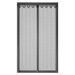 德国玻璃纤维防蚊门帘2026新款高档家用夏季强磁纱门阻燃磁吸纱窗