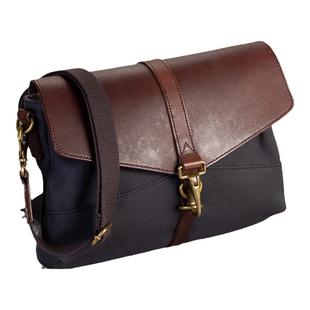 property of荷兰小众邮差包女时尚百搭通勤包撞色翻盖斜挎包单肩