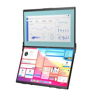 EIMIO15.6寸超薄窄边框双屏便携显示器可折叠一体式双屏便携副屏