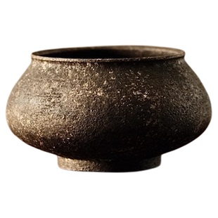 不亦室 松风舍 陶泥建水 可养 茶道具 茶室器皿