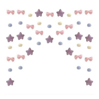 爆款小红书门帘装饰公主房免打孔