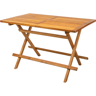 匠心坊阳台实木桌椅组合庭院休闲户外可折叠椅缅甸柚木别墅茶桌