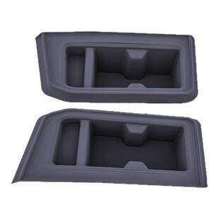 专用雷克萨斯GX550h后备箱三排水杯架保护垫gx550硅胶储物盒用品