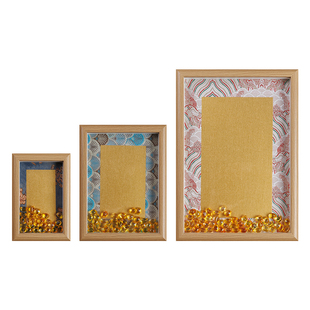 江左硬卡纸宣纸书法文创摆台锦缎金潜纸楮笺6寸8寸A4卡纸画框金边宋锦硬卡空白手写小楷创意国风创意礼品diy