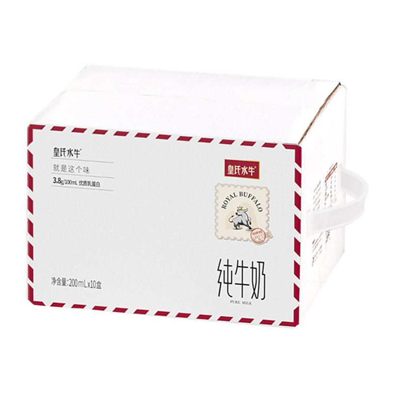 皇氏乳业水牛奶0添加3.8蛋白质