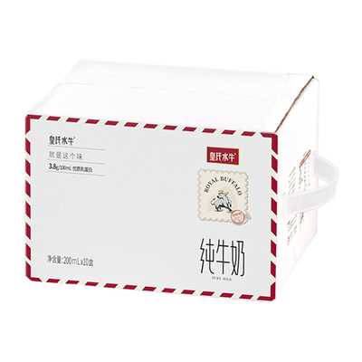 皇氏乳业水牛奶0添加3.8蛋白质