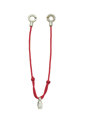 LELALES桑丘【新年礼物】骏马佛手柑红绳锆石手链 新中式好运来福