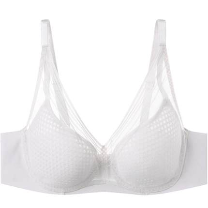 【宋轶同款风巢杯】安莉芳透气文胸大胸显小本命年红小胸聚拢内衣