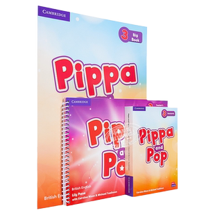 Pippa and Pop Level 3 英文原版剑桥幼儿英语级别3 学生书练习册教师书 学龄前儿童幼教启蒙识字算术 pippaandpop