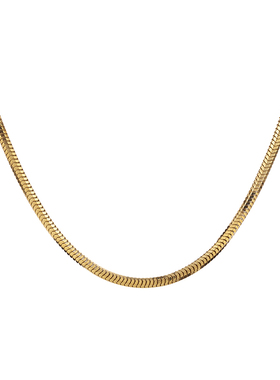 joystone轻奢小众蛇骨链18k镀金