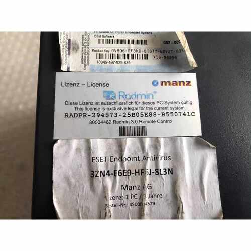 Manz控制器RADPR29487325B05E88B