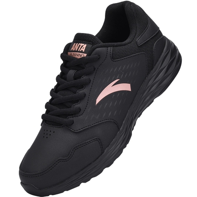 安踏运动鞋新款皮面防水