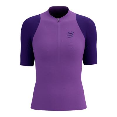 COMPRESSPORT女款越野压缩短袖运动健身紧身衣速干T恤户外跑步