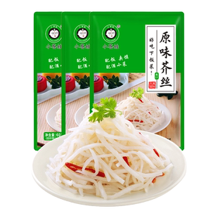 登封小苍娃原味芥菜丝60克*13袋芥丝芥疙瘩菜丝