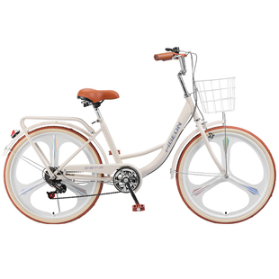 飞鸽女士自行车中大学生成人折叠上班通勤车22寸24寸26寸轻便变速