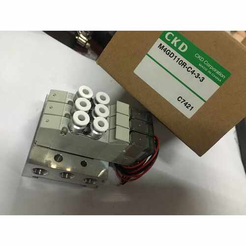 议价M4GD110R-C4-3-3现货CKD电磁阀三组阀岛DC24V原装真品当天发
