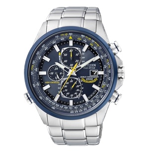 西铁城AT8020-54L 03L JY8078-52L蓝天使一代二代光动能电波腕表