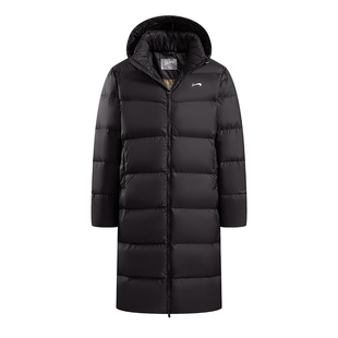 贵人鸟中长款羽绒服男款2025年冬季加厚保暖鸭绒防寒外套男女同款