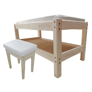 实木中医理疗床小儿推拿床儿童专用按摩床幼儿园观察床诊疗检查床