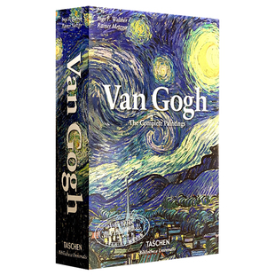 预售 梵高画集画册 taschen出版 进口艺术  Van Gogh The Complete Paintings 后印象派大师画家艺术凡高油画梵谷塔森【中商原版】