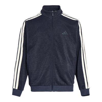 Adidas/阿迪达斯正品2025冬季款男士运动仿牛仔立领外套KR2487
