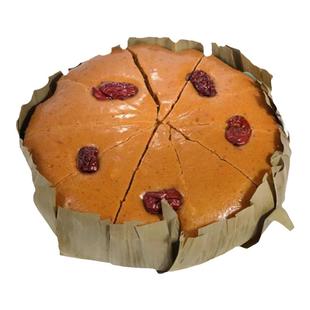 浙江宁波特产手工免切红枣红糖发糕米糕龙游酒店早餐传统糕点点心