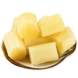 黄金甘蔗新鲜现砍当季水果甘蔗脆甜中段黄皮甘蔗云南甘蔗新鲜批发