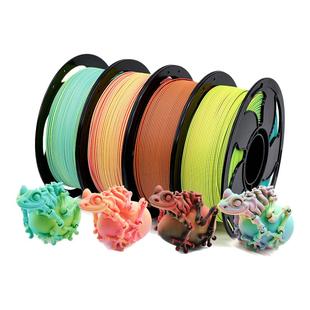 FDM3D打印耗材PLA哑光双色哑光三色PLA耗材1KG哑光耗材直径1.75mm