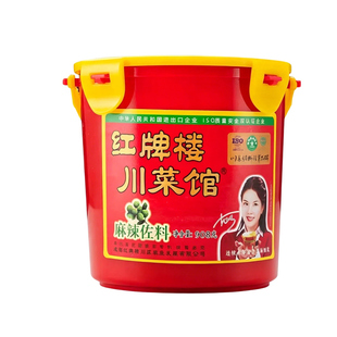 红牌楼川菜馆麻辣佐料908g炒川菜干锅麻婆豆腐香辣虾蟹红烧鱼酱料