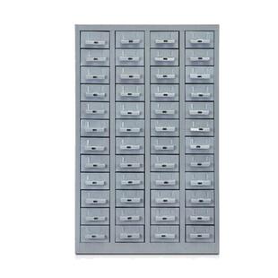 30抽带锁五金铁盒零件柜抽屉式组合钢柜铁储物柜75样品铁皮收纳柜