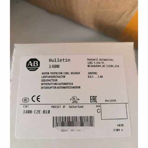 AB罗克韦尔电机断路器140MC2EB25A1.6，议价商品