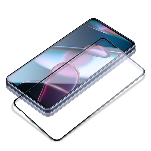 莫柯思 摩托罗拉moto x70air钢化膜s50半屏贴edge轻奢rola edgespro版x30手机膜s30绿膜g50全屏抗指纹无白边