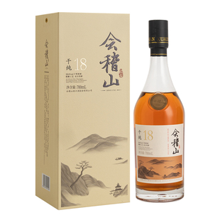 会稽山干纯18度干型正宗绍兴花雕酒糯米酒低糖黄酒700ml元红
