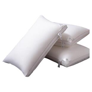 枕头五星级酒店专用一对护颈椎深睡眠不塌陷不变形纤维枕回弹枕芯