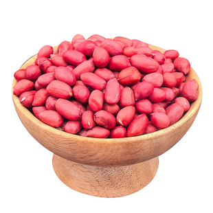 东北红皮花生米25年农家新货不带壳四粒红新鲜小粒红衣花生仁400g