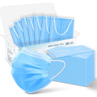 鸿亮升医用口罩整箱整件批发一次性医疗成人独立单独包装正品官方