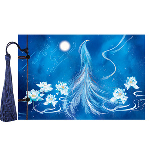 古风笔记本子文具线装流苏复古日记事本手帐本小清新学生创意便携