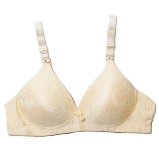 女士内衣无铁中老年薄杯大妈文胸大码无钢圈防止下垂 盈倩贵人318