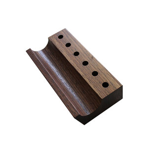 【Vulcan】黑胡桃实木底座 手柄烫边机烫头收纳手工皮革皮具现货