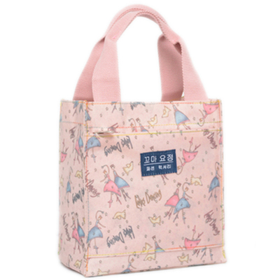 保温上班铝箔防水帆布饭盒袋子