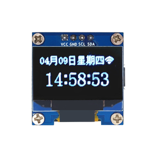 0.96英寸OLED显示屏WiFi时钟模块提供ESP8266出厂固件原理图 SPI