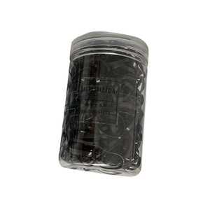 橡皮筋女扎头发加粗加厚发圈一次性高弹力耐用黑色皮套头绳不易断